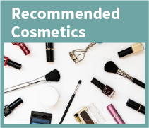 Recommended cosmetics